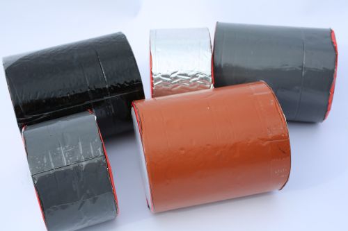 Bitumenband Aluband Reparaturband Dichtband - Breite 250 mm Schwarz